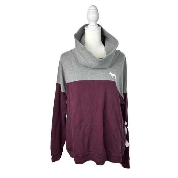 PINK Victoria's Secret Sweaters - Victoria’s Secret PINK Cowl Neck Sweater Size Medium Womens